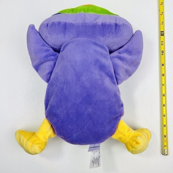 Animal Adventure Purple Owl Bird Plush Floppy Stuffed Animal Toy Pillow 15” 2018 - Picture 8 of 12